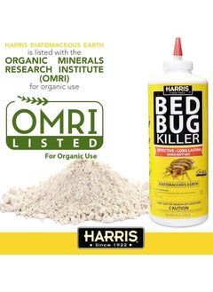 Harris Bed Bug & Insects Killer, Diatomaceous Earth Powder, 9oz  - Image 3