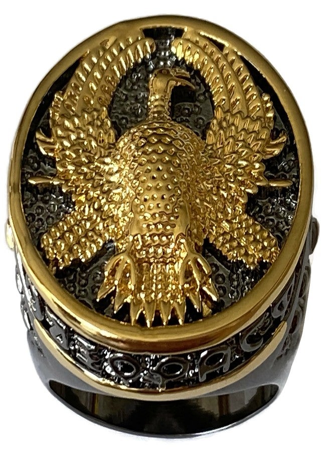 costumebase DUNE RING Duke Leto Atreides Signet Prop Replica Ducal STAINLESS STEEL (US Sz 12) - Image 5