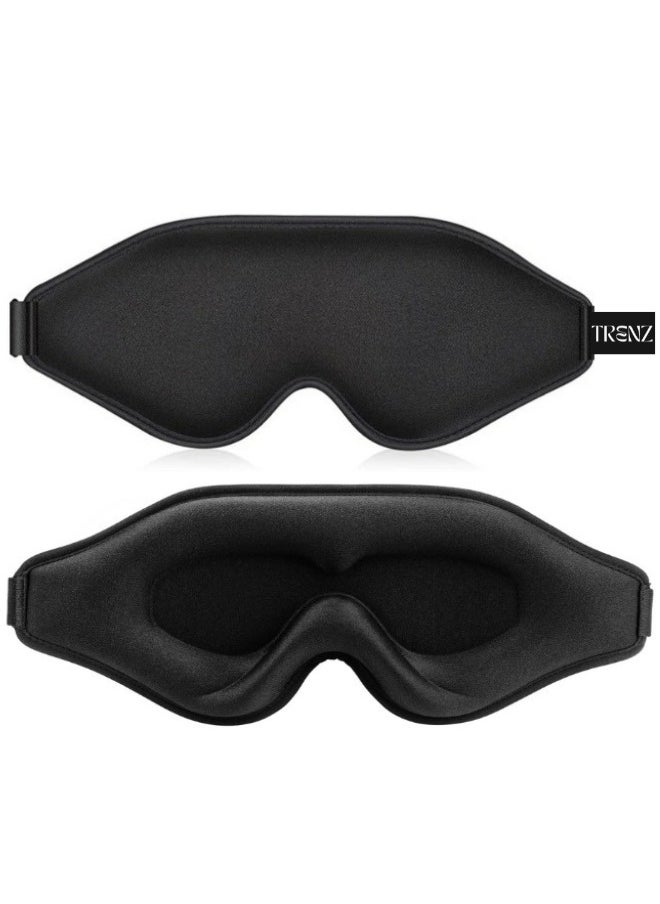 3D Sleep Mask - Light-Blocking Eye Mask for Better Sleep Anytime, Anywhere, Comfortable and Lightweight, Perfect for Travel and Relaxation - pzsku/Z79564175DC095C2902A3Z/45/_/1736550221/be61a338-ad61-499d-95e4-b539528dd1f5