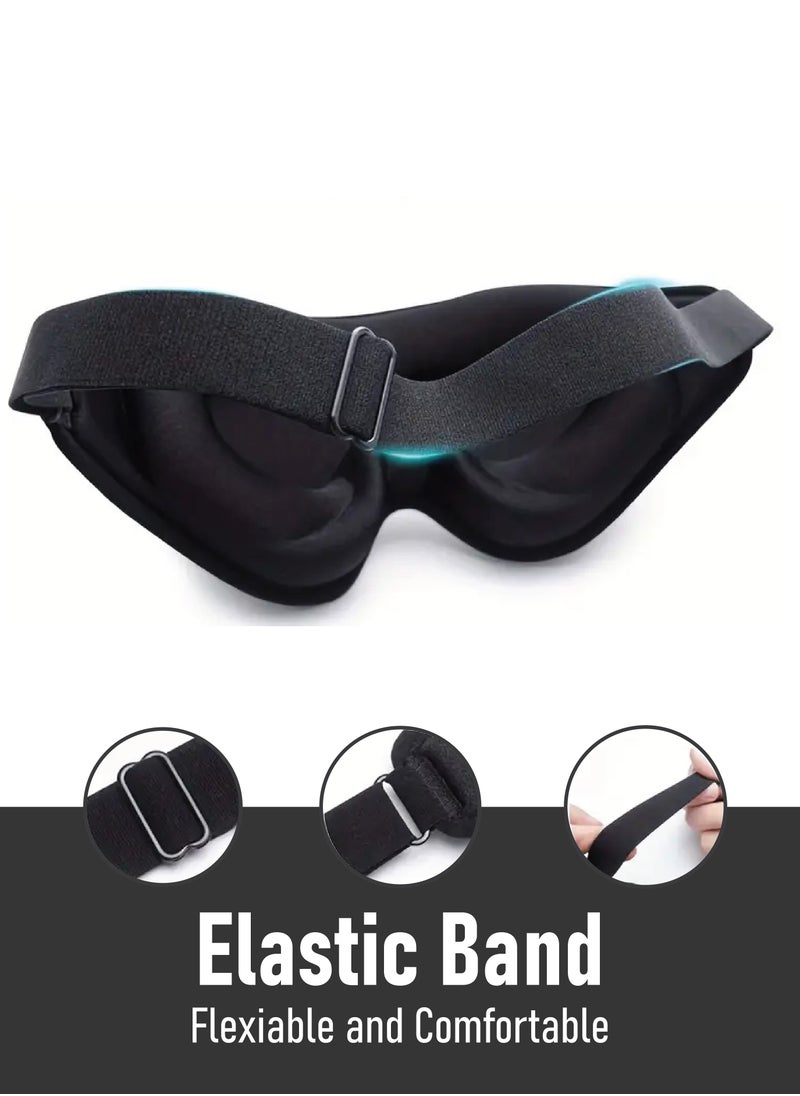 3D Sleep Mask - Light-Blocking Eye Mask for Better Sleep Anytime, Anywhere, Comfortable and Lightweight, Perfect for Travel and Relaxation - pzsku/Z79564175DC095C2902A3Z/45/_/1736550224/88565585-2543-496e-bf6e-8dc3caa39133