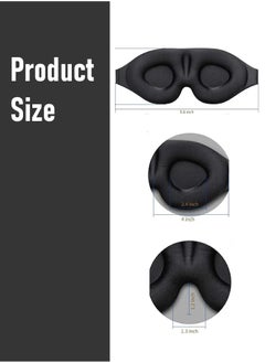 TRENZ 3D Sleep Mask - Light-Blocking Eye Mask for Better Sleep Anytime, Anywhere, Comfortable and Lightweight, Perfect for Travel and Relaxation  - Image 3