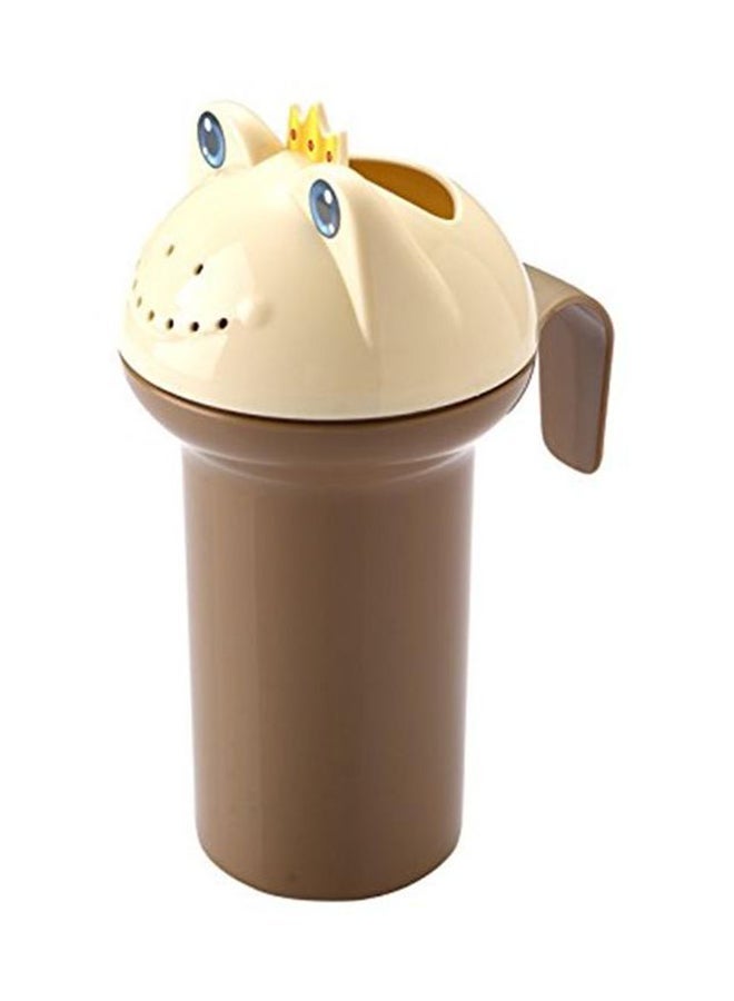 NIBEMINENT Cartoon Frog Children Rinse Shower Spoon - Image 1