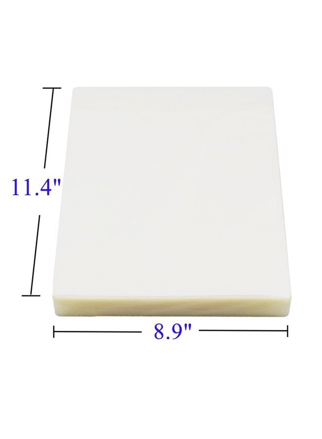 Immuson Thermal Laminating Pouches 8.9 x 11.4, 5 Mil Thickness, Crystal Clear Finish, 100 Pack - Image 2