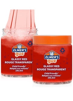 ELMER'S Ready-Made Slime 236ml Clear Red  - Image 1