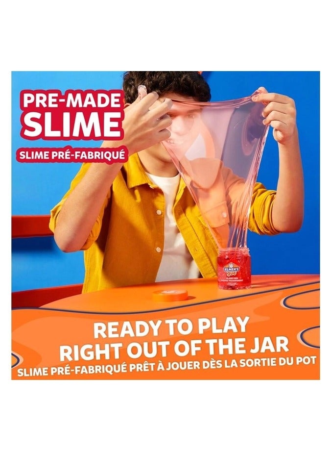 ELMER'S سلايم جاهز 236 مل شفاف أحمر - Image 3