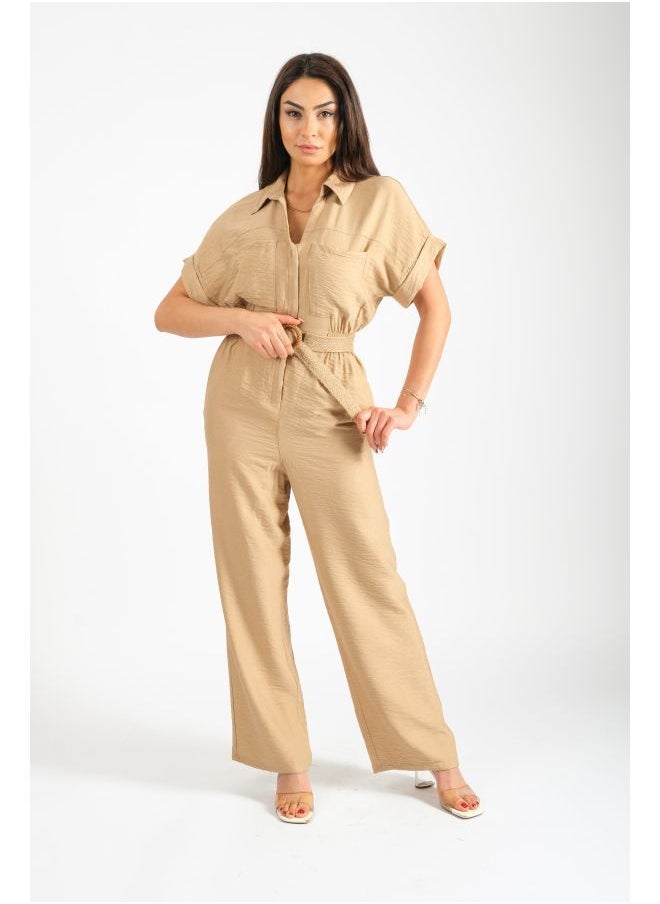 LONDONELLA - Casual Solid Jumpsuitatte - 100103 - Image 1