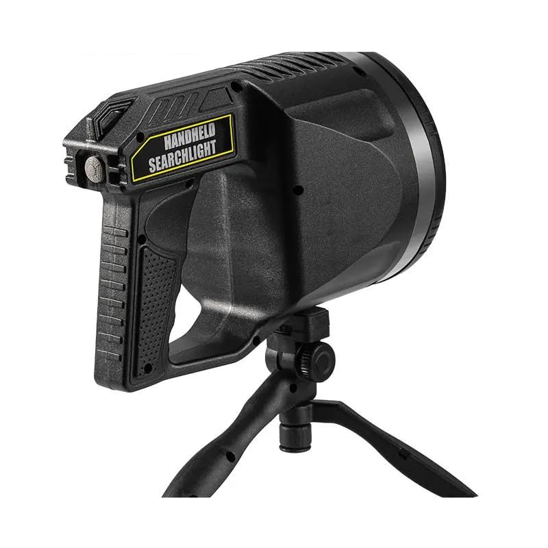 MIXEN Rechargeable Spotlight 90000 Lumens Handheld Hunting Flashlight Led Spot Light with COB Light and Solar Panels Lightweight and Super Bright for Hunting Boating Camping - Image 5