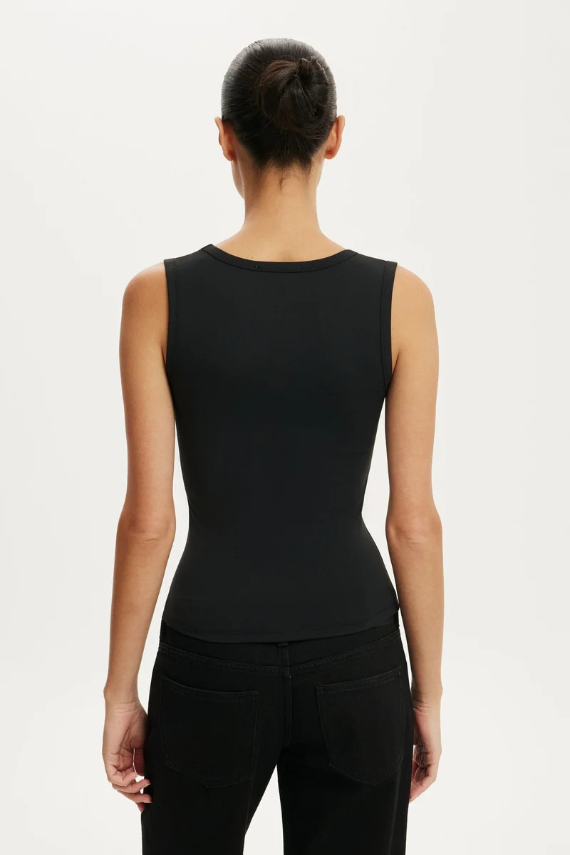 Cotton On  Hold Me V Neck Tank for Women | Best Price UAE
