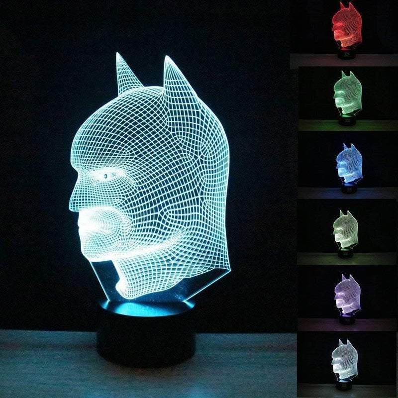 Al Raied ARS® 3D Illusion Night Light, 7 Color Touch Desk Lamp - Image 2