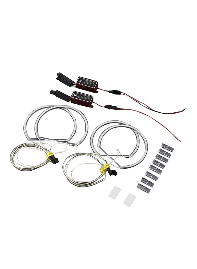 LED Eyes Halo Rings Kit For BMW E46 3 Series - Image 1