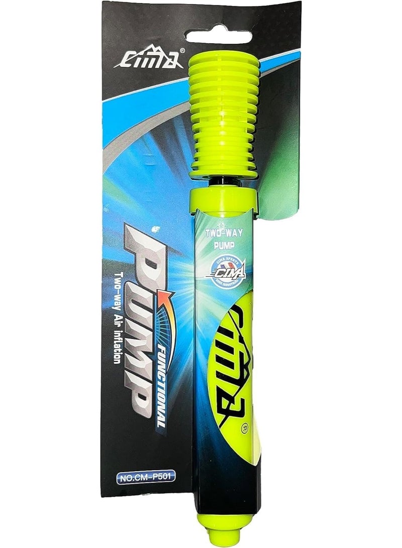 كيوشوب اللتميت منفاخ ميني بريميوم كوالتي متعدد الأستخدامات عالي الضغط لكرة القدم كرة السلة و للدراجة الهوائية خفيف الوزن سهل الحمل و التخزين في اي مكان - Image 3