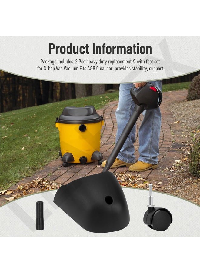 LEAFLEX مجموعة استبدال ثقيلة مع قاعدة لجهاز شفط S-hop، تناسب منظف A و B، قطع غيار 8568000 8568010 8568011 8568009، توفر الاستقرار والدعم - Image 4