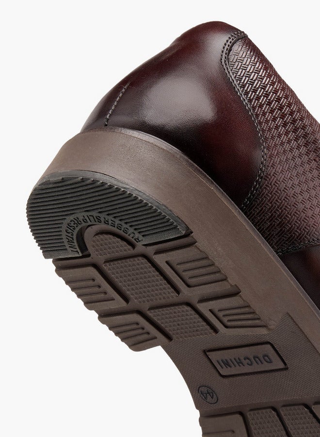 دوتشيني أحذية ديربي جلد برباط للرجال - Image 5