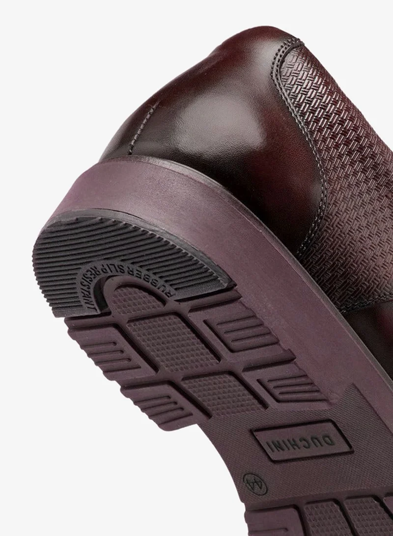 DUCHINI Brown Men Lace-Up Leather Derby Shoes for Men | Best Price UAE