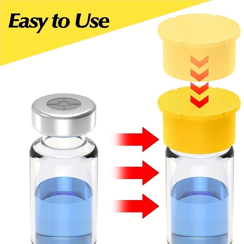 12pcs Reusable Leak Proof Dust Proof Replacement Lids For Glass Bottle Protection - Image 4