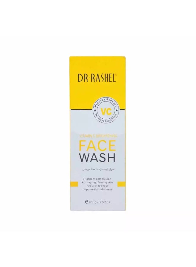 DR. RASHEL Vitamin C Brightening Face Wash- Yellow and White 100 gmgrams - Image 2