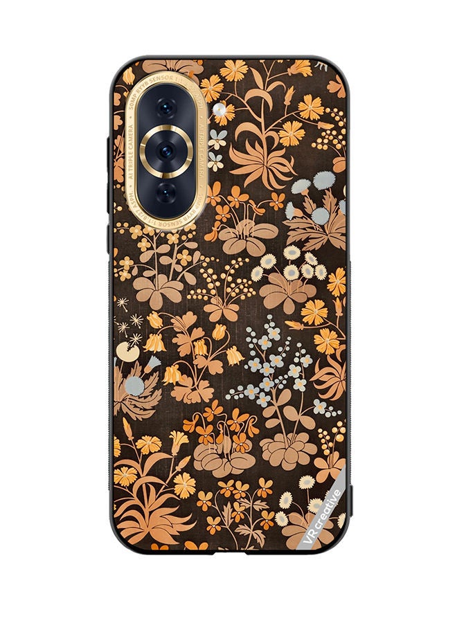 VR CREATIVE Protective Case Cover For Huawei Nova 10 Brownie Flower Design Multicolour - Image 1