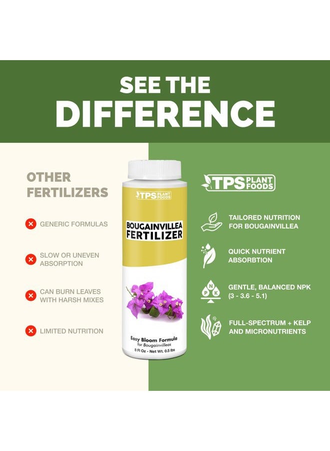 TPS NUTRIENTS Bougainvillea Fertilizer, Complete Liquid Bougainvillea Plant Food, 8 oz (250mL) - Image 4