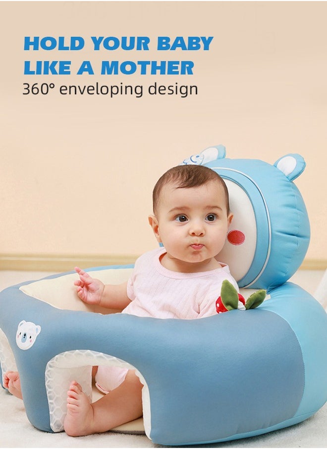 Soft Touch - Baby Sitting Support Seat Sofa Infant Learning Chair with Head Protect Learning to Sit Chair Baby Chair Sit Me Up Infant Seats for Sitting Up Keep Sitting Posture for 6 to 24 Months - Image 1