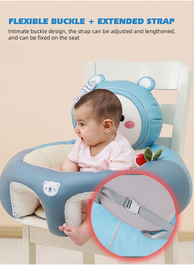 Soft Touch - Baby Sitting Support Seat Sofa Infant Learning Chair with Head Protect Learning to Sit Chair Baby Chair Sit Me Up Infant Seats for Sitting Up Keep Sitting Posture for 6 to 24 Months - Image 1