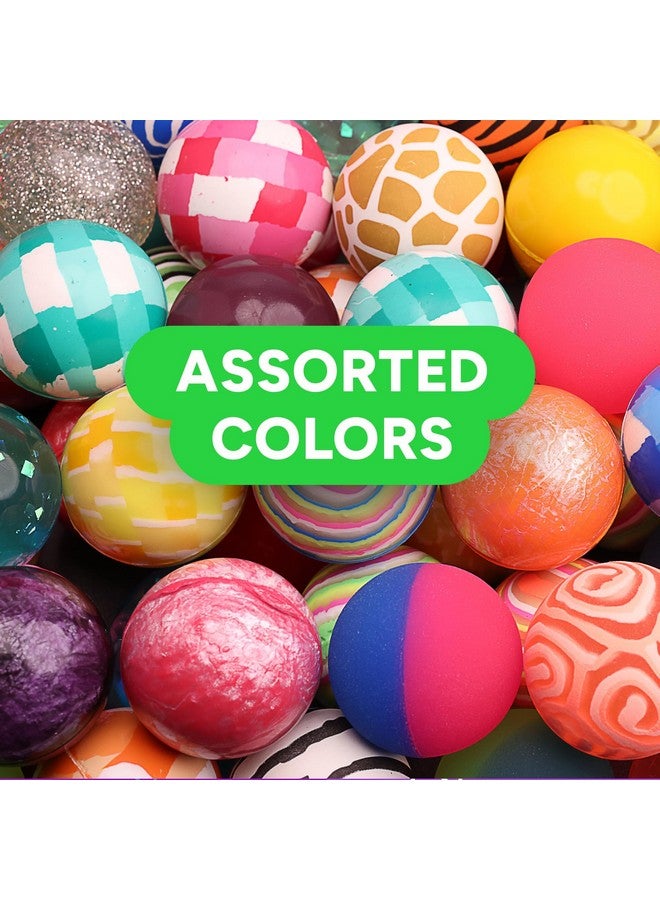 Entervending Large Bouncy Balls Assorted Pack 8 psc 1.77 inch 45 mm - Super Ball for Toddlers and Adults Party Favors Pinata Filler Goodie Bags Stuffers for Kids - Treasure Box Toys for Classroom Carnival Prizesf - Image 4
