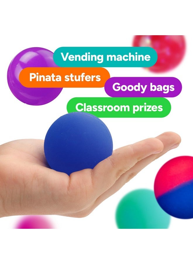 Entervending Large Bouncy Balls Assorted Pack 8 psc 1.77 inch 45 mm - Super Ball for Toddlers and Adults Party Favors Pinata Filler Goodie Bags Stuffers for Kids - Treasure Box Toys for Classroom Carnival Prizesf - Image 2