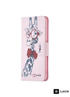 Zaboon Protective Case For OPPO Realme C35 Colored Drawing Pattern Leather  - Image 2