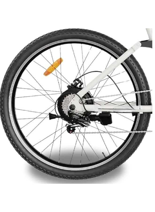 Commuter Ebike with LCD Display, 27.5-Inch, Carbon Alloy Frame - Image 4