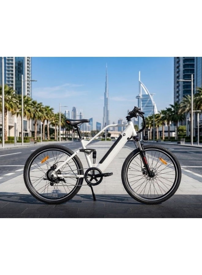 Commuter Ebike with LCD Display, 27.5-Inch, Carbon Alloy Frame - Image 5