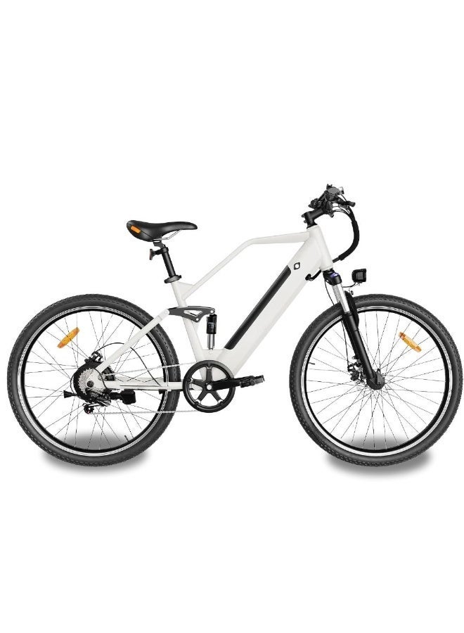Commuter Ebike with LCD Display, 27.5-Inch, Carbon Alloy Frame - Image 1