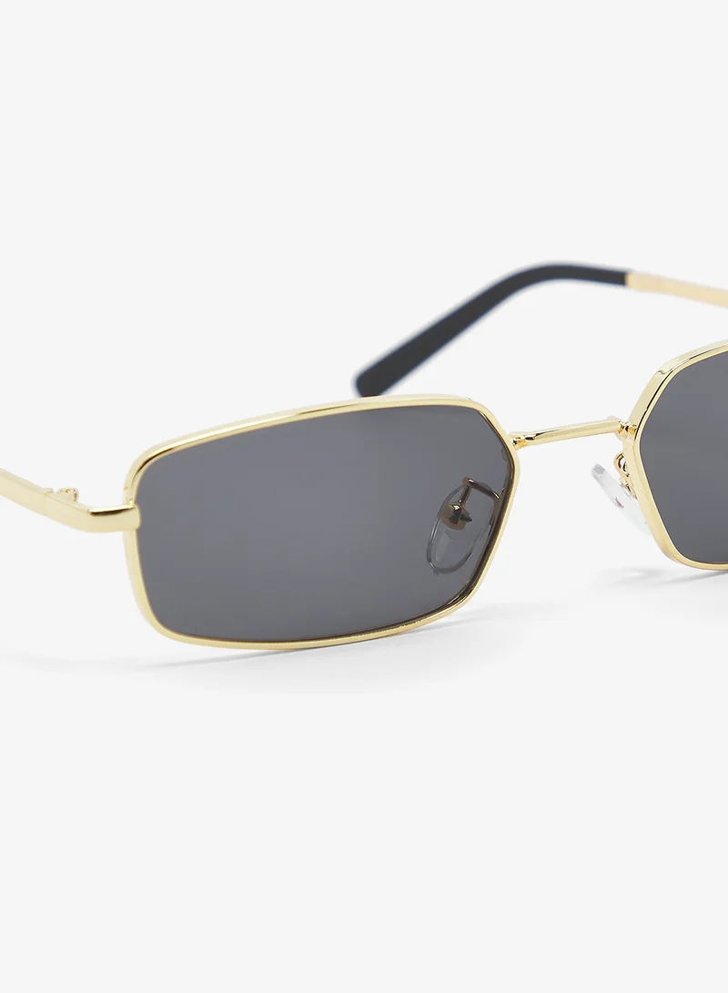 Robert Wood  Rectangle Retro Sunglasses for Men | Best Price UAE