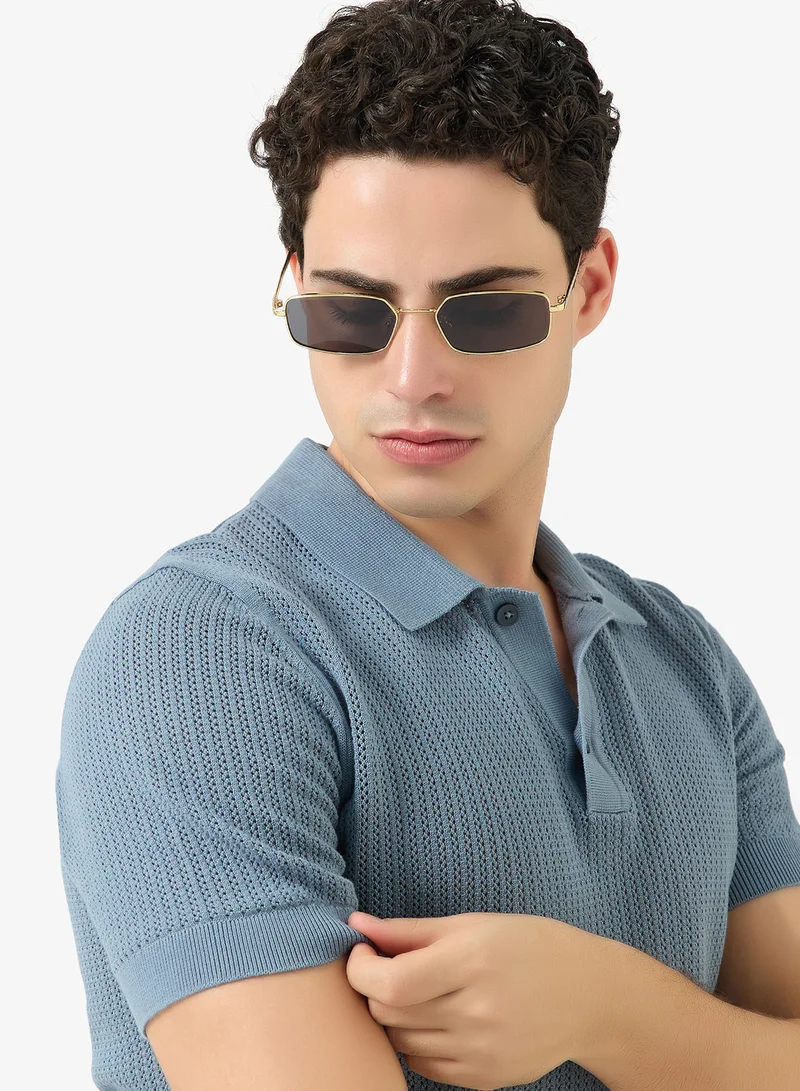 Robert Wood  Rectangle Retro Sunglasses for Men | Best Price UAE