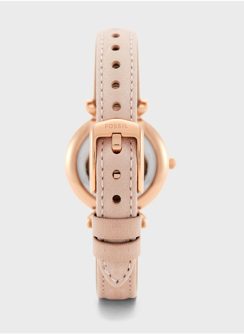 FOSSIL - Classic Leather Strap Analog Watch - Image 1