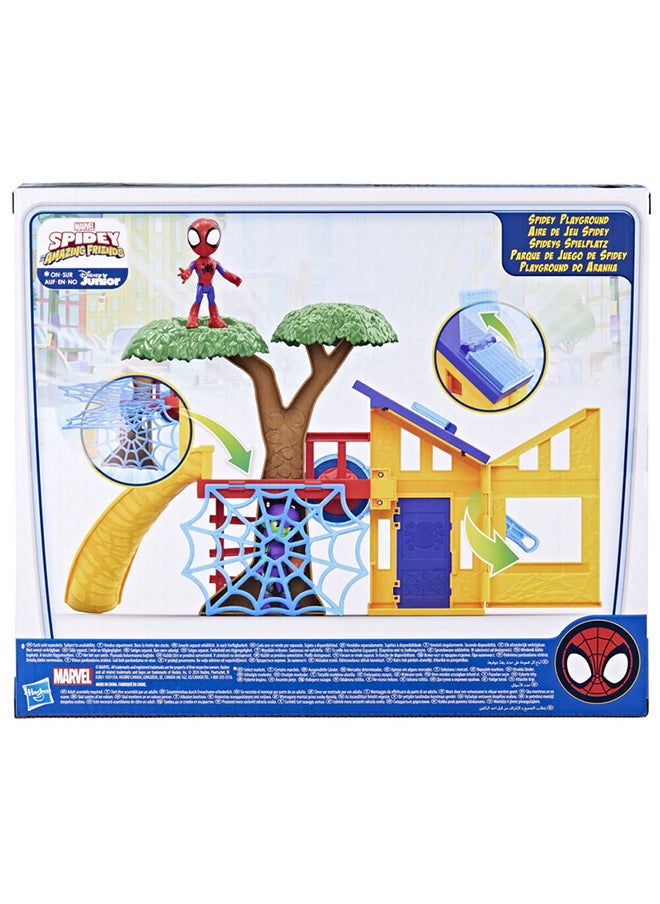 Hasbro Marvel Spidey and His Amazing Friends Spidey Playground Playset 