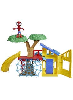 SPIDERMAN Hasbro Marvel Spidey and His Amazing Friends Spidey Playground Playset  - Image 5