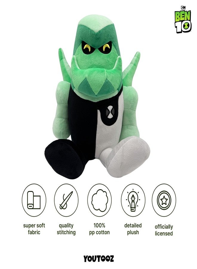 Youtooz Diamondhead Plush 9 Inch, Ben 10 Collectible Stuffed Character Plush, Cartoon Gaming Plush for Fans and Collectors - Image 3