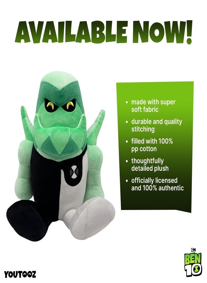 Youtooz Diamondhead Plush 9 Inch, Ben 10 Collectible Stuffed Character Plush, Cartoon Gaming Plush for Fans and Collectors - Image 4
