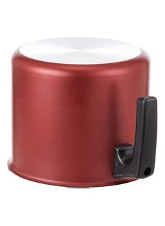 erorex 16cm 2.7L Red Aluminum Multipurpose Boiler with Interior and Exterior Starflon Max Red PFOA Free Nonstick Coating  - Image 2