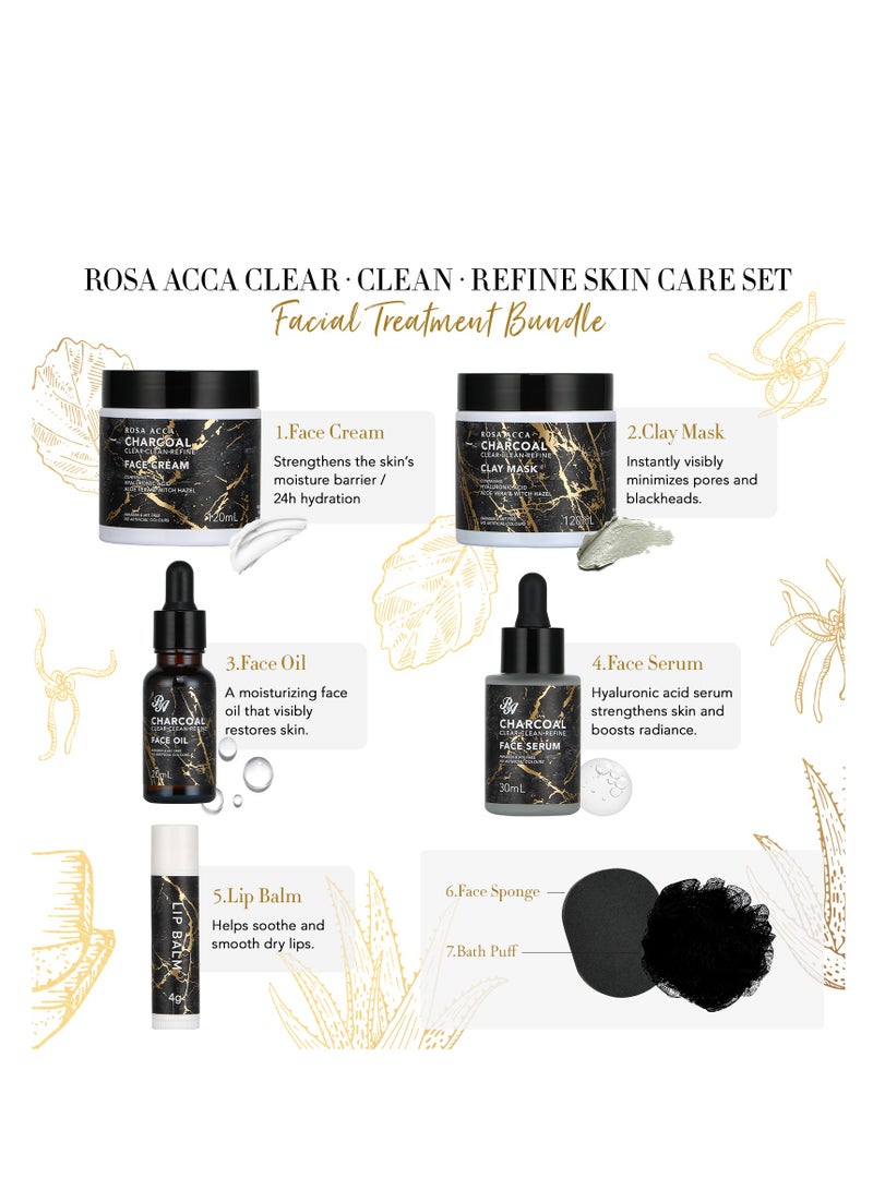 RA ROSA ACCA Facial Skin Care Set, Gifts for Women, 28pcs Skin Care Set includes Face Cream,Bath Oil,Scented Candle. Body & Facial Kit for Women, Birthday Gifts for Women Mother's Day Gift - Image 3