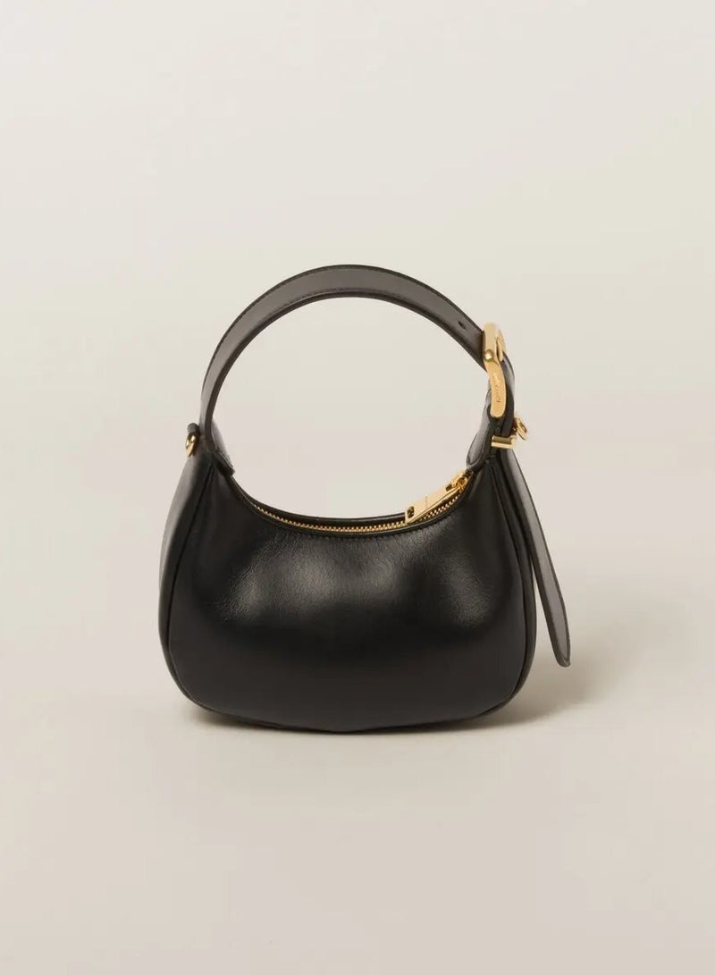 MIU MIU Leather hobo bag shoulder  - Image 4