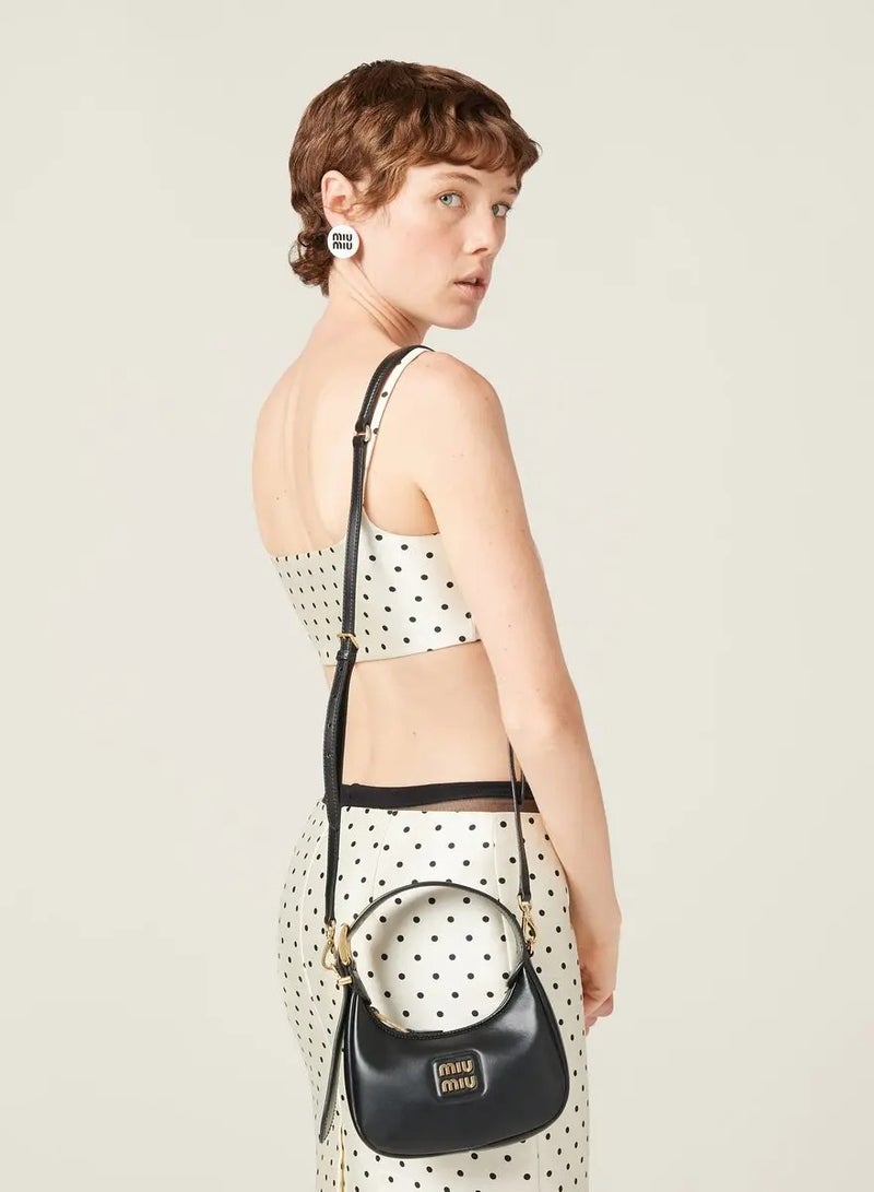 MIU MIU Leather hobo bag shoulder  - Image 5
