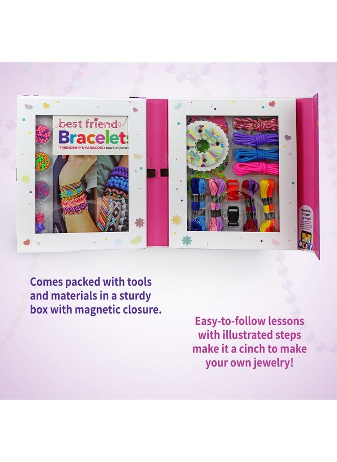 Spice Box - Friendship Bracelet Making Kit For Girls Kids Best Friend Diy String Jewelry Arts And Crafts Activity Set For Children Multicolor (7410) - Image 1