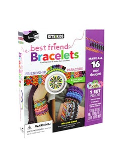Friendship Bracelet Making Kit For Girls Kids Best Friend Diy String Jewelry Arts And Crafts Activity Set For Children Multicolor (7410)