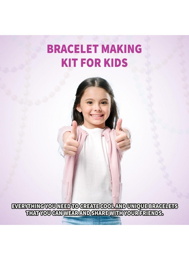 Spice Box - Friendship Bracelet Making Kit For Girls Kids Best Friend Diy String Jewelry Arts And Crafts Activity Set For Children Multicolor (7410) - Image 1