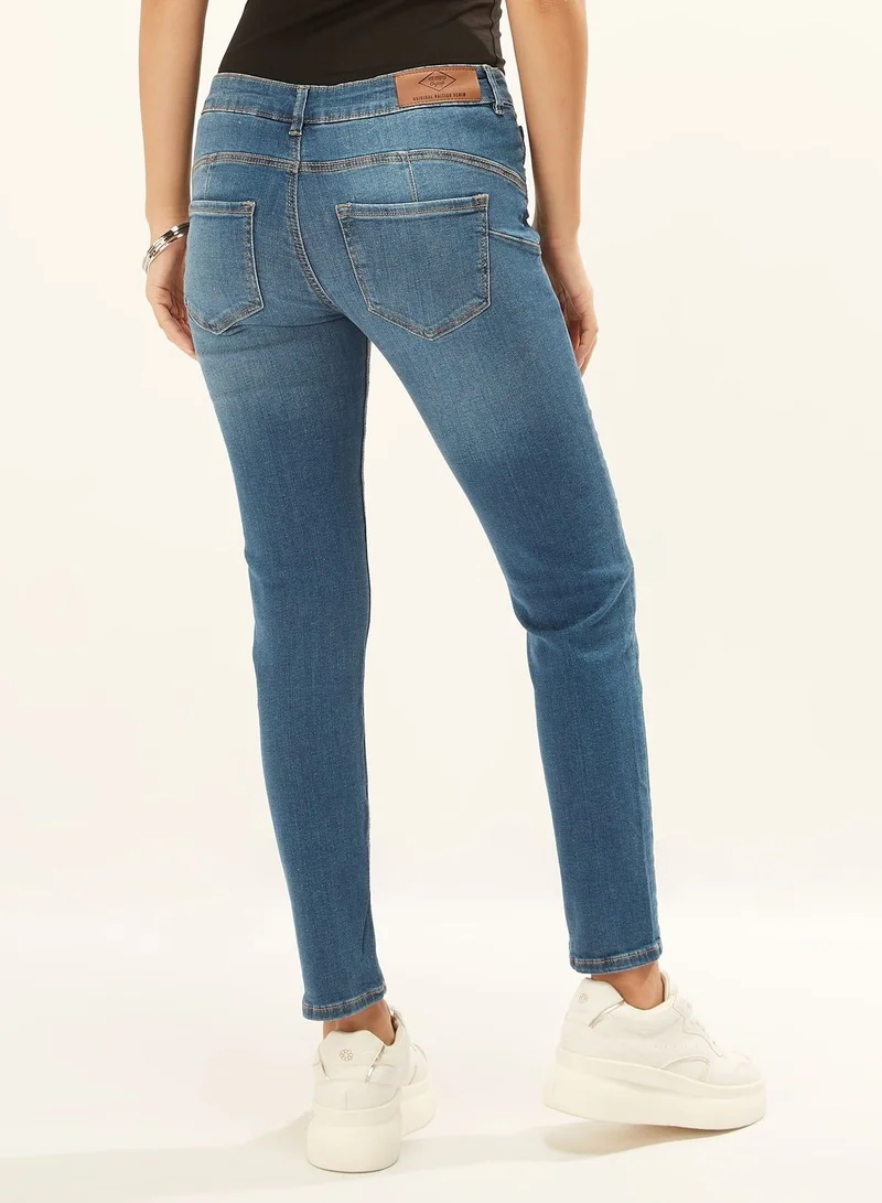 Lee Cooper Lee Cooper Plain Jeans with Pocket Detail and Belt Loops