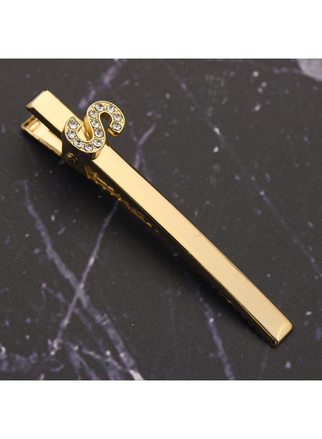 SpinningDaisy Spinningdasiy Crystal Initial Bijou Hair Clip S Gold - Image 3