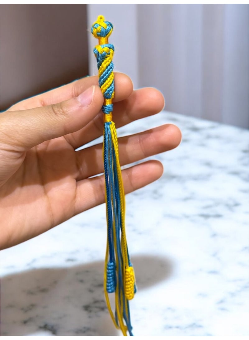 جاست ناتشورالز كركوشة سبحة رجالية مصنوعة يدوياً بتصميم أنيق من أجود خيوط النايلون - Image 4