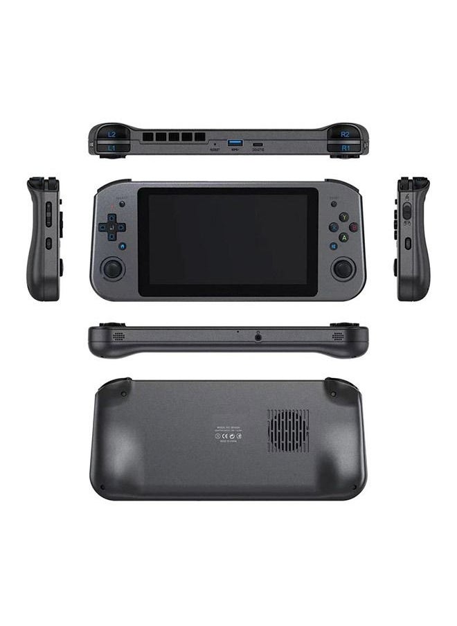 Generic - ANBERNIC WIN600 Video Handheld PC Game Console Window 10 Edition 8G DDR4 with 256G - Black - Image 1