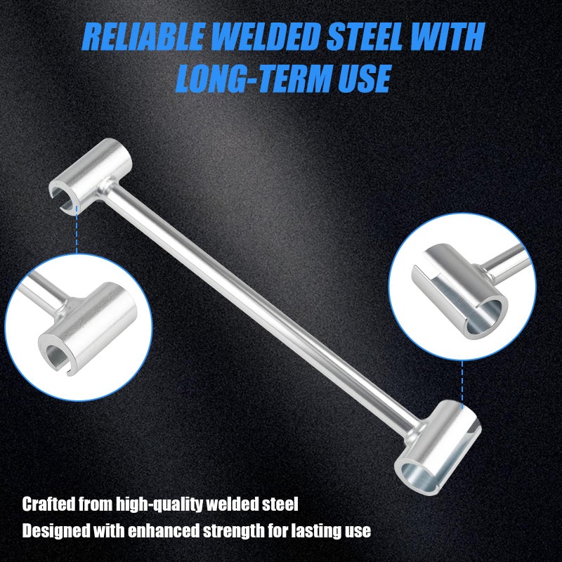 Siapupy 14-19mm (0.55-0.75in) Door Hinge Adjustment Tool - Heavy-Duty Hinge Adjustment Wrench, Door Gap Adjustment Tool for Flag Hinges Only, Ideal for Home Door Repair and Residential Door Hinge Tool - Image 5