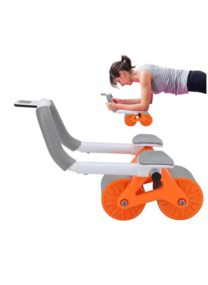 Yuwell - Automatic Rebound Ab Abdominal Exercise Roller Wheel With Elbow Support and Timer Abs Roller Wheel Core Exercise Equipment For Men Women Ab Roller - Image 1